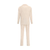 Lardini Beige Cotton Two-Piece Suit