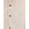 Lardini Beige Cotton Two-Piece Suit