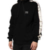Dolce & Gabbana Black Cotton Plaque Track Cardigan Sweater