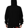 Dolce & Gabbana Black Cotton Plaque Track Cardigan Sweater