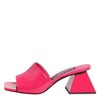 Dolce & Gabbana Pink Open Toe Block Heel Mules Sandals Shoes
