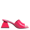 Dolce & Gabbana Pink Open Toe Block Heel Mules Sandals Shoes