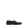 Dolce & Gabbana Black Rubber Slip-On Loafers