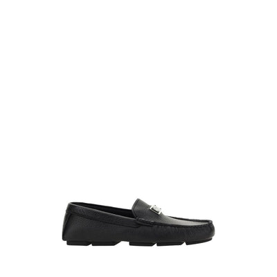 Dolce &amp; Gabbana Slipper aus schwarzem Gummi