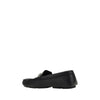 Dolce & Gabbana Black Rubber Slip-On Loafers