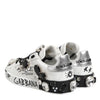 Dolce & Gabbana White Portofino Crystal Sneakers  Shoes