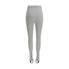 Magda Butrym Gray Linen Leggings