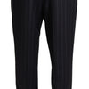 Dolce & Gabbana Gray Wool Blend Formal Trousers Pants
