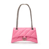 Balenciaga Pink Leather Shoulder Bag