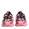 Dolce & Gabbana Pink Low Top Space Women Sneakers Shoes
