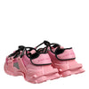 Dolce & Gabbana Pink Low Top Space Women Sneakers Shoes