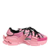 Dolce & Gabbana Pink Low Top Space Women Sneakers Shoes