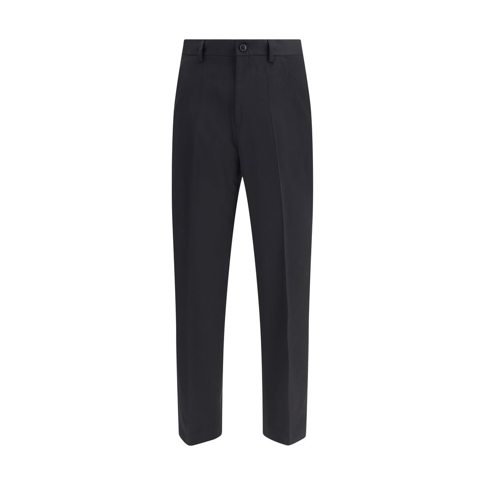 Unsere Legacy Chino-Hose aus schwarzem Fleecewolle