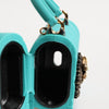 Dolce & Gabbana Turquoise Silicone Devotion Heart Cover Bag Airpods Case