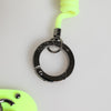Dolce & Gabbana Green Springy Key Holder DG Logo Men's Keychain Keyring
