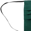 Dolce & Gabbana Green Silk Pleated Elastic Ear Strap Face Mask