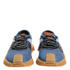 Dolce & Gabbana Blue Lace Up Low Top NS1 Sneakers Shoes