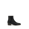 Valentino Garavani Black Goatskin Ankle Boots