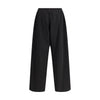 Balenciaga Black Polyester Casual Pants