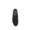 Saint Laurent Brown Calf Leather Bos Taurus Slip-On Loafers