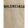 Balenciaga Beige Cotton Denim Jacket