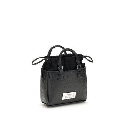 Margiela Black Calf Leather Bos Taurus Shoulder Bag