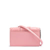 Ferrari Pink GT patent leather bag with chain