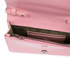 Ferrari Pink GT patent leather bag with chain