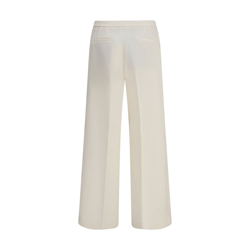 Cruna Creme Polyester Freizeithose
