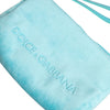 Dolce & Gabbana Light Blue Solid Logo Clutch Sunglasses Holder Pouch Bag