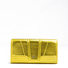 Ferrari Metal Yellow GT patent leather purse