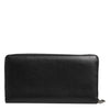 Dolce & Gabbana Black Blue Exotic Leather Men Continental Clutch Wallet