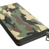 Dolce & Gabbana Multicolor Camouflage Logo Zip Around Continental Wallet