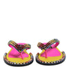 Dolce & Gabbana Multicolor Rhinestone Flip Flop Flat Sandals Shoes