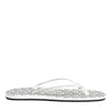 Dolce & Gabbana Black White Logo Beachwear Flats Slipper Shoes