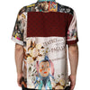 Dolce & Gabbana Multicolor Shell Print Hawaii Casual Shirt