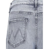 Mother Denim Gray Cotton Jeans Denim