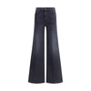 Mother Denim Black Cotton Jeans Denim