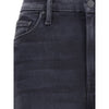 Mother Denim Black Cotton Jeans Denim