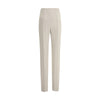 Giorgio Armani Gray Viscose Casual Pants