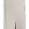 Giorgio Armani Gray Viscose Casual Pants