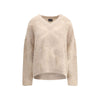 Giorgio Armani Cream Cashmere Cashmere Sweater
