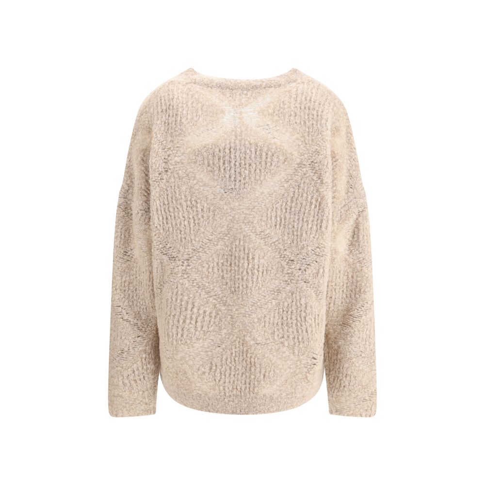 Giorgio Armani Cream Cashmere Cashmere Sweater
