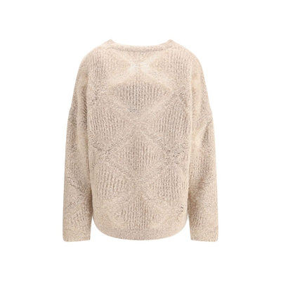 Giorgio Armani Cream Cashmere Cashmere Sweater