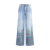 Ella Blue Cotton Jeans Denim