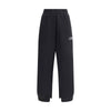 MM6 Black Cotton Joggers (Workout Pants)