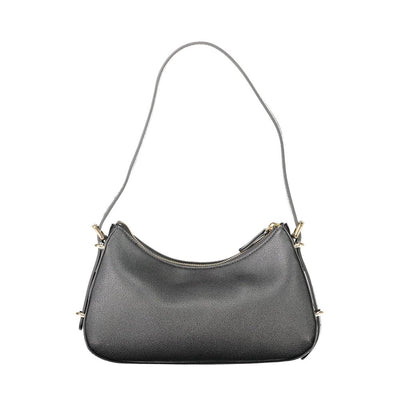 Twinset Black Polyurethane Women Shoulder Bag