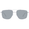 Hackett Gray Metal Sunglasses