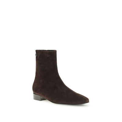 Carel Paris braune Leder-Ankle-Boots