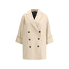 Brunello Cucinelli Beige Cotton Coat